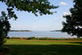View from Beaconsfield House to Charlottetown Harbour. Charlottetown, PE.