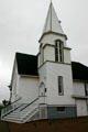 Cavendish United Church of Canada originally a Presbyterian church where L.M. Montgomery worshipped. Cavendish, PE.