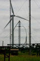 Vertical egg-beater generator at Atlantic Wind Test Site. PE.