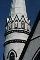 Wooden shingled Gothic landmark St. Mary's Church Indian River. PE.