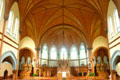 Interior of St. Mary's Church Indian River. PE.