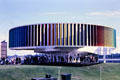Kaleidoscope Pavilion changed colors as visitors moved at Expo 67. Montreal, QC.