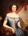 Louise-Adèle Taschereau portrait by Théophile Hamel from Quebec at Montreal Museum of Fine Arts. Montreal, QC