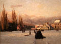 Champ-de-Mars, Winter, Montreal painting by William Brymner at Montreal Museum of Fine Arts. Montreal, QC.