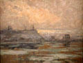 View of Quebec City from Lévis painting by Maurice Galbraith Cullen at Montreal Museum of Fine Arts. Montreal, QC.