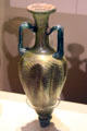 Blown glass amphoriskos from Mediterranean Roman Empire at Montreal Museum of Fine Arts. Montreal, QC.