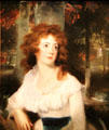 Portrait of Miss Harriet Maria Day by Thomas Lawrence by George Romney at Montreal Museum of Fine Arts. Montreal, QC.