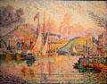 Fort du Roule, Cherbourg painting by Paul Signac at Montreal Museum of Fine Arts. Montreal, QC.