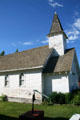 West Prairie Lutheran Church at Doc's Town. Swift Current, SK.