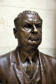 Bust of John G. Diefenbaker, Prime Minister of Canada by Leo Mol in Saskatchewan Legislature. Regina, SK.
