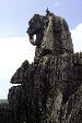 Elephant rock in Kunming's stone forest. China.