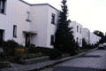 Bauhaus movement Törten estate included 314 terraced homes. Dessau, Germany.