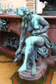 Figure on base of Hygieia Fountain in courtyard at Hamburg City Hall. Hamburg, Germany.