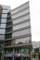 Modern commercial building at Caffamacherreihe & Valentinskamp in Goose Market district. Hamburg, Germany.