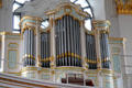Organ at St Michael's Church. Hamburg, Germany.