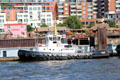 Tug boat, Constant , in Hamburg harbor. Hamburg, Germany.