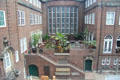 Courtyard of Hamburg History Museum. Hamburg, Germany
