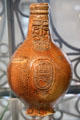 Stoneware Bartmann jug at Hamburg History Museum. Hamburg, Germany.