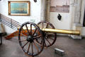"Golden Cannon" from Hamburg armory at Hamburg History Museum. Hamburg, Germany.