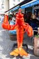 Lobster promo figure at Viktualienmarkt. Munich, Germany.