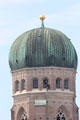 Inspection of dome of Frauenkirche. Munich, Germany.