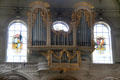 Organ at St Michael Kirche. Munich, Germany.