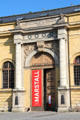 Portal of Residenztheater using antique structure of 1822. Munich, Germany.