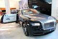 Rolls Royce on display at BMW World. Munich, Germany.