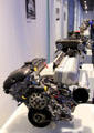 Collection of BMW aircraft engines at BMW Museum. Munich, Germany.