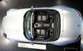 View from above of BMW Z8 roadster at BMW Museum. Munich, Germany.