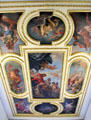 Baroque ceiling at Berlin Gemaldegalerie. Berlin, Germany