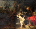 Susanna & the Elders painting by Rembrandt van Rijn at Berlin Gemaldegalerie. Berlin, Germany.