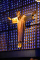 Crucifix in Gedächtniskirche of Kaiser Wilhelm Memorial Church. Berlin, Germany.
