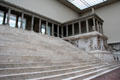 Hellenistic Pergamon main altar western facade reconstruction at Pergamon Museum. Berlin, Germany.