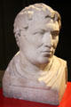 Portrait head of Philetairos from Herculaneum at Pergamon Museum. Berlin, Germany.