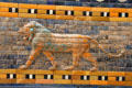 Babylon Processional Way lion at Pergamon Museum. Berlin, Germany.