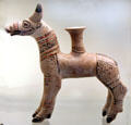Ceramic donkey vessel from Anatolia at Pergamon Museum. Berlin, Germany.