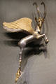 Persian winged bezoar goat handle for a silver amphora from Euphrates, Anatolia at Altes Museum. Berlin, Germany.
