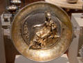 Athena bowl from Hildesheim Silver Hoard at Altes Museum. Berlin, Germany.