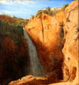 Waterfalls near Tivoli painting by Carl Blechen at Alte Nationalgalerie. Berlin, Germany.