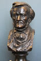 Bronze bust of Richard Wagner by Lorenz Gedon at Alte Nationalgalerie. Berlin, Germany.