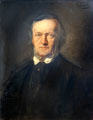 Portrait of Richard Wagner by Franz von Lenbach at Alte Nationalgalerie. Berlin, Germany.