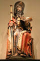 Wood carving of St James the Elder from Kalkar at German Historical Museum. Berlin, Germany