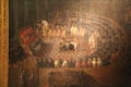 Council of Trent 25th session to discuss church reform painting at German Historical Museum. Berlin, Germany.