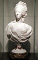 Porcelain bust of Queen Marie Antoinette of France by Sèvres at German Historical Museum. Berlin, Germany.