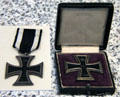 WWI Iron cross as given to 5.4 million German soldiers at German Historical Museum. Berlin, Germany.