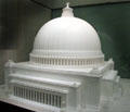 Model for Great Hall of the People after Albert Speer at German Historical Museum. Berlin, Germany.