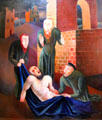Jewish Martyr painting by Carlo Mense at Jewish Museum Berlin. Berlin, Germany.