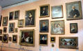Collection of Jewish family portraits at Jewish Museum Berlin. Berlin, Germany.