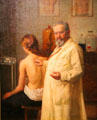 Portrait of Dr. Salomon Ehrmann by Lasar Krestin at Jewish Museum Berlin. Berlin, Germany.